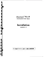 Preview for 76 page of Powerware Plus 80 Operation