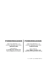 Предварительный просмотр 32 страницы PowerWasher HD 1400 Operator'S Manual