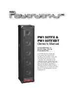 Предварительный просмотр 1 страницы Powerwerks PW110-S Owner'S Manual