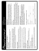 Preview for 10 page of Powerwerks PW40BAT Important Safety Instructions Manual