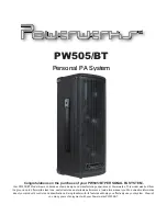 Powerwerks PW505/BT User Manual preview