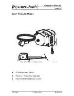 Предварительный просмотр 1 страницы POWERWINCH Model 915 Owner'S Manual