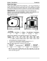 Предварительный просмотр 6 страницы POWERWINCH Model 915 Owner'S Manual