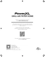 Preview for 24 page of PowerXL AFG-5A Owner'S Manual