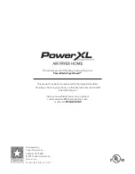 Preview for 20 page of PowerXL B-AFO-002 Owner'S Manual