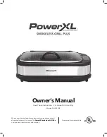 PowerXL PG-1500FDR Owner'S Manual предпросмотр