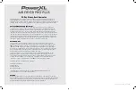 Preview for 10 page of PowerXL Pro Plus GLA-1003-NR Owner'S Manual