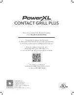 Предварительный просмотр 16 страницы PowerXL TXG-603 Owner'S Manual