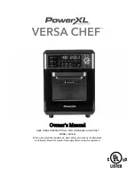 PowerXL Versa Chef MC-001 Owner'S Manual preview