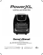 Preview for 1 page of PowerXL VORTEX AIR FRYER PRO CM-005 Owner'S Manual