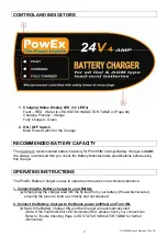 Preview for 2 page of PowEx PX-2404M Users Manual And Important Safety Information