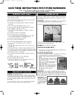 Предварительный просмотр 2 страницы Powr-Flite CAS16 Operating Instructions Manual