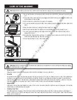 Preview for 9 page of Powr-Flite MULTIWASH 14 Operator'S Manual