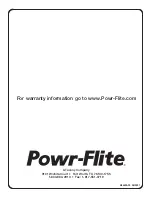 Предварительный просмотр 8 страницы Powr-Flite NM2000 Operator'S Manual