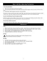 Preview for 7 page of Powr-Flite PAS20BA-BC Operator'S Manual