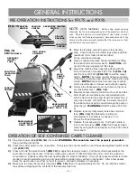 Предварительный просмотр 8 страницы Powr-Flite PFX3S Operators Manual And Parts Lists