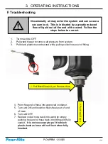 Предварительный просмотр 11 страницы Powr-Flite PP200-Q02-U Operation And Maintenance Manual