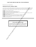 Preview for 2 page of Powr-Flite PS320 Operator And Parts Manual