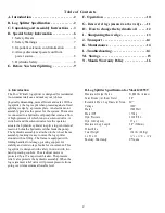 Preview for 2 page of Pow’R’kraft 65559 Instruction And Safety Manual