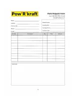 Предварительный просмотр 22 страницы Pow’R’kraft PK-LS37THVF Instruction Manual