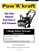 PowRkraft PK30235L Original Instruction preview