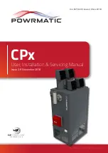 Powrmatic CPx 120 User, Installation & Servicing Manual предпросмотр