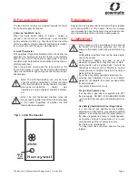 Preview for 5 page of Powrmatic CPx30 User, Installation And Servicing Instructions