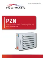 Предварительный просмотр 1 страницы Powrmatic PZN 12 User, Installation & Servicing Instructions