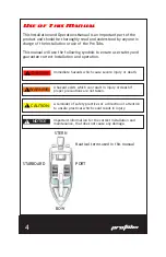 Предварительный просмотр 4 страницы Powrtran ProTabs Installation And Operation Manual