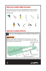 Preview for 8 page of Powrtran ProTabs Installation And Operation Manual