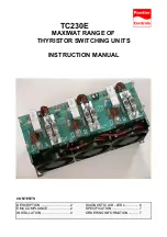 Preview for 1 page of Powtier Controls MAXIWAT TC230E Series Instruction Manual