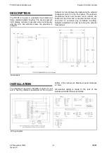 Предварительный просмотр 2 страницы Powtier Controls TC308 Instruction Manual