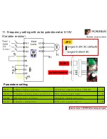 Preview for 25 page of Powtran PI9000 series Quick Manual