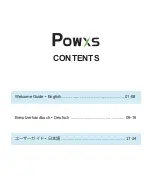 Preview for 2 page of Powxs SW-4P User Manual