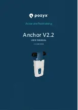 Предварительный просмотр 1 страницы pozyx Anchor V2.2 User Manual