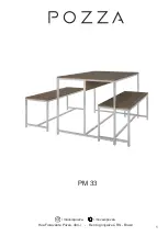 Pozza PM 33 Assembly Instructions предпросмотр