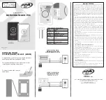 PPA BOTOEIRA TOUCH PVC Instruction Manual preview