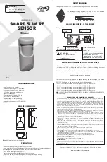 PPA Citrox SMART SLIM RF SENSOR User Manual preview