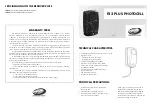 Preview for 1 page of PPA F32 PLUS Quick User Manual