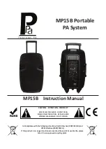 PPA MP15B Instruction Manual preview