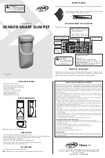 PPA SENSOR SMART SLIM PET User Manual preview