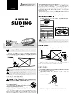 PPA SLIDING User Manual preview