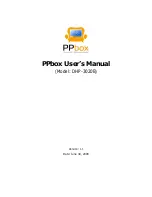 Preview for 1 page of PPbox DHP-3020B User Manual