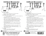 Предварительный просмотр 2 страницы PPE Fowler 52-224 Series Instructions