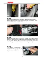 Предварительный просмотр 5 страницы PPE High Idle/Valet Switch Installation Manual