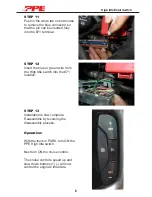 Предварительный просмотр 6 страницы PPE High Idle/Valet Switch Installation Manual