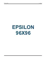 Preview for 38 page of PPI Epsilon 48 User Manual