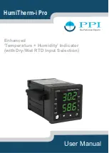 PPI HumiTherm-i Pro User Manual preview