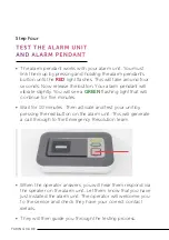 Preview for 12 page of PPP Taking Care Your Personal Alarm Setup & User Manual