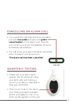 Preview for 19 page of PPP Taking Care Your Personal Alarm Setup & User Manual